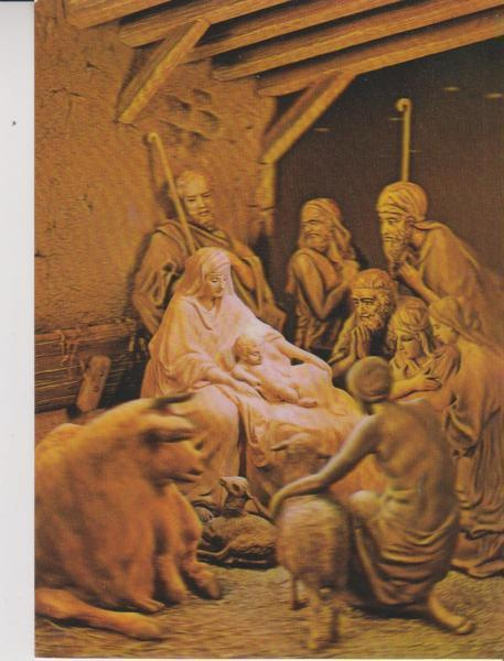 Seimi paimenet NATIVITY 3D kolmiulotteinen p113