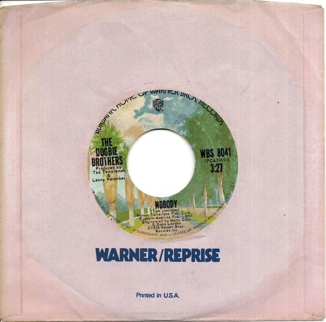 DOOBIE BROTHERS: Nobody / Flying Cloud 7"