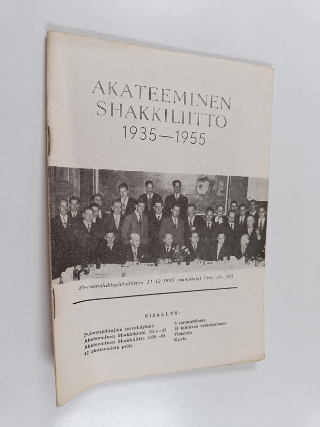Akateeminen shakkiliitto 1935-1955