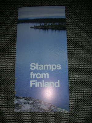 Postimerkkikeskuksen julkaisu Stamps of Finland