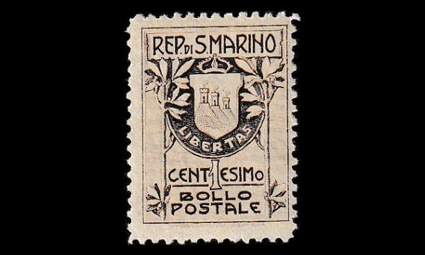 San Marino 47_II ** Vaakuna 1 C (1907)