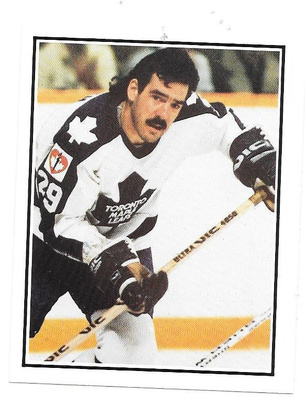 1987-88 Toronto Maple Leafs TeamIssue #22 Brad Smith