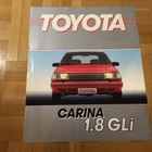 Esite Toyota Carina II 1,8 GLi, 1986/1987 Carina 2 - pikkukuva 1