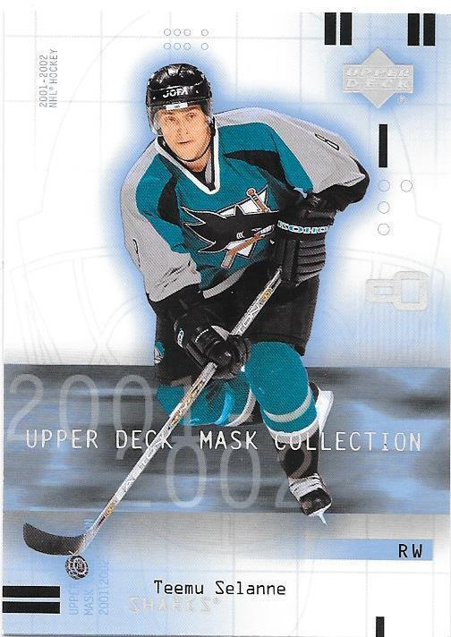2001-02 Upper Deck Mask Collection #82 Teemu Selänne SJ