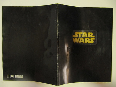 Star Wars: Episode I  Japanilainen elokuva kirjanen