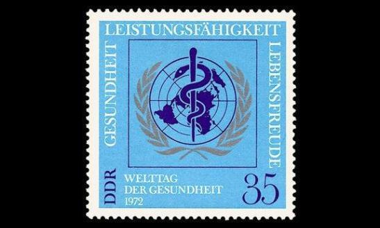 DDR 1748 ** Maailman terveyspäivä (1972)