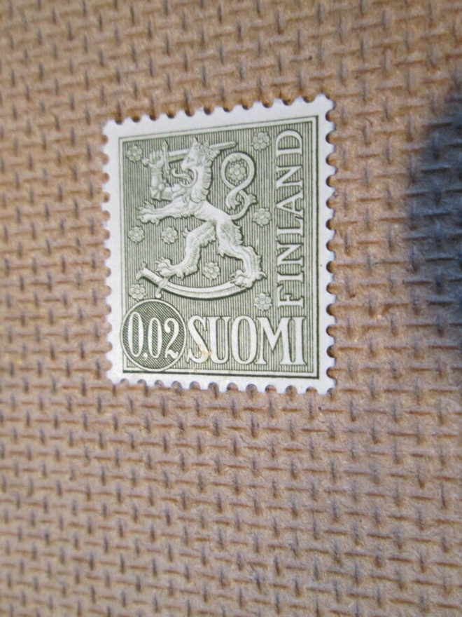 Suomi 1968: leijona 0,02 mk