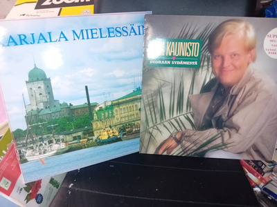 2 kpl LP Pasi Kaunisto v. 1985 ( SIS POSTIKULU )
