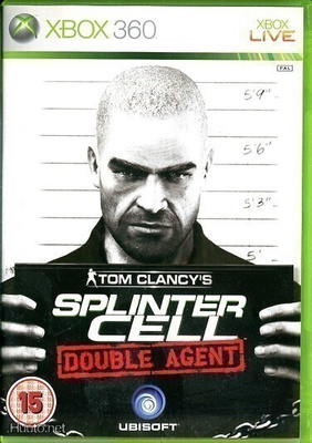 * Splinter Cell 4 Double Agent XBOX 360 Ohjekirja + Kotelo