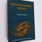 Gardner Ackley : Macroeconomic theory - pikkukuva 1