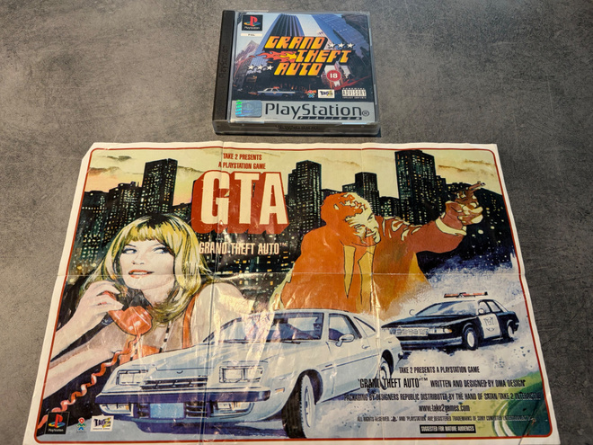 GTA PS1, sis kartta, ei ohjeita