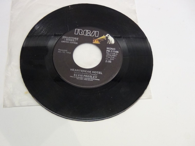 ELVIS PRSLEY  HEARTBREAK HOTEL, I WAS THE ONE