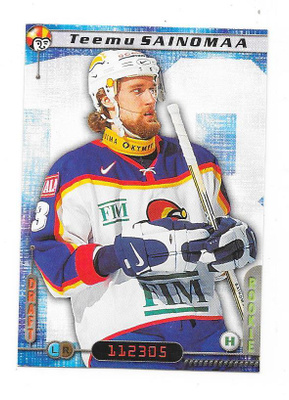 2000-01 CardSet #286 Teemu Sainomaa Jokerit