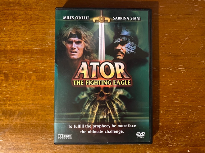 Ator The Fighting Eagle DVD