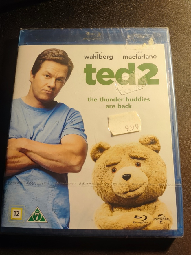 Ted 2 UUSI BLU-RAY Mark Wahlberg Seth Macfarlane