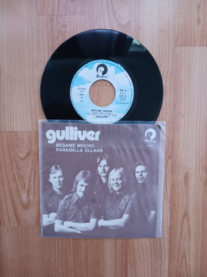 Gulliver – Besame Mucho 7" ps orig 1976 uusi mint!
