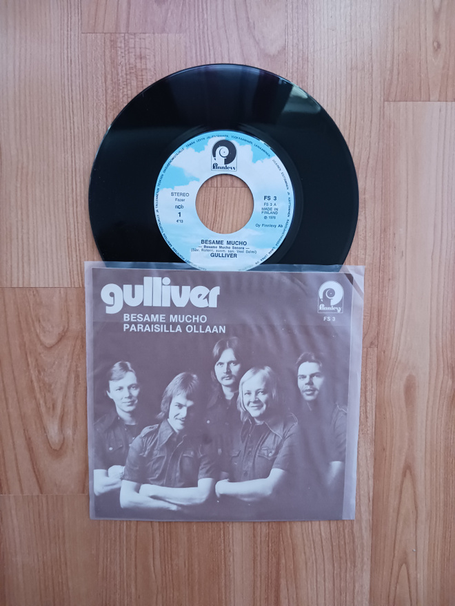 Gulliver – Besame Mucho 7" ps orig 1976 uusi mint!
