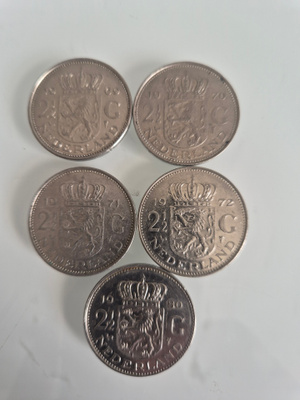 Alankomaat eri vuosia 2,5 gulden (14641)
