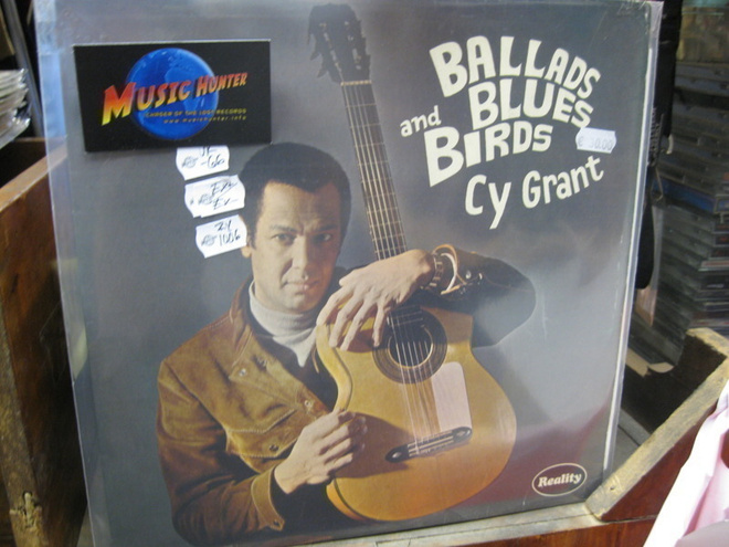 CY GRANT - BALLADS BLUES AND BIRDS UK-66 EX+/EX-