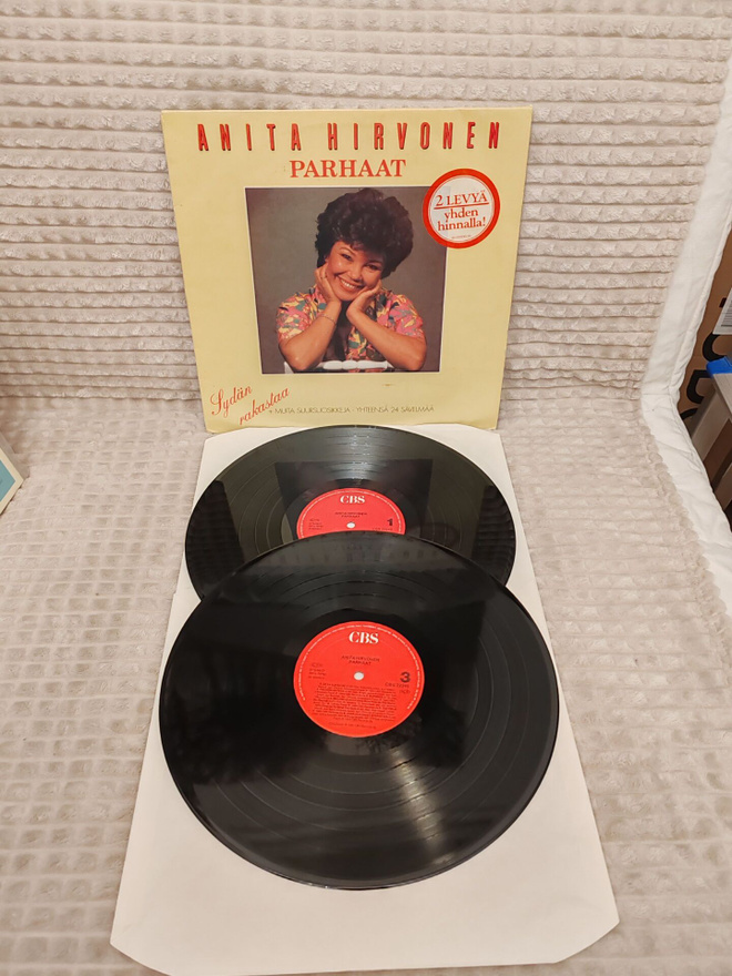 Anita Hirvonen Parhaat 2 x lp