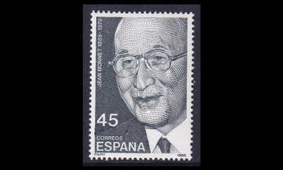 Espanja 2830 ** Poliitikko Jean Monnet (1988)