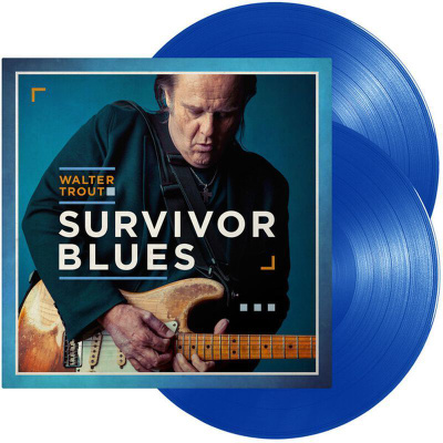 Walter Trout: Survivor Blues - 2LP, Blue Vinyl ( uusi )