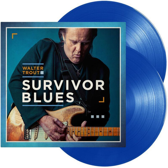 Walter Trout: Survivor Blues - 2LP, Blue Vinyl ( uusi )