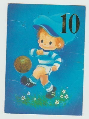 10 - vuotis - syntymäpäiväkortti