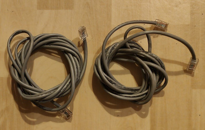 Verkkokaapeli 3 m Cat 5e 2 kpl