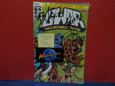 GWAR ORGASMAGEDDON #1 Signed Kickstarter M- sarjakuva