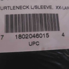 DSCP Black Long Sleeve Mock Turtleneck 2XL Pitkähihainen - pikkukuva 4