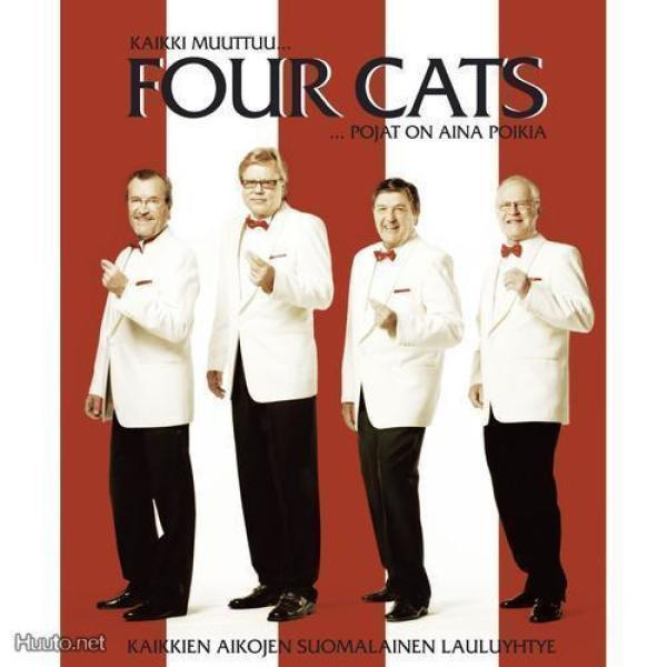 Four cats - Kaikki muuttuu, pojat on poikia -2cd