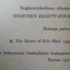 George Orwell - Vuonna 1984 (pokkari) - pikkukuva 2