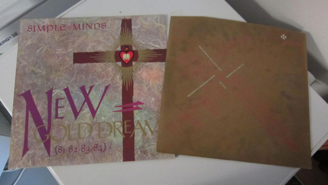 Simple Minds LP FIN 1982 New Gold Dream (81-82-83-84)