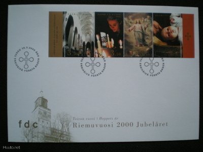 FDC Riemuvuosi 3,50 mk 15.3.2000 - LaPe V51