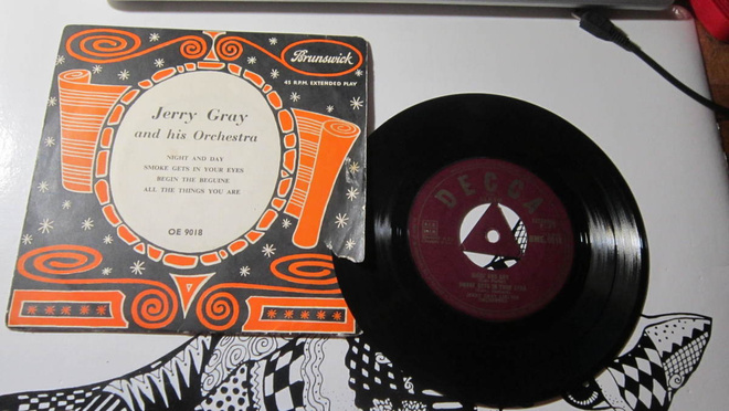 Jerry Gray And His Orchestra 7 EP UK Night And Day