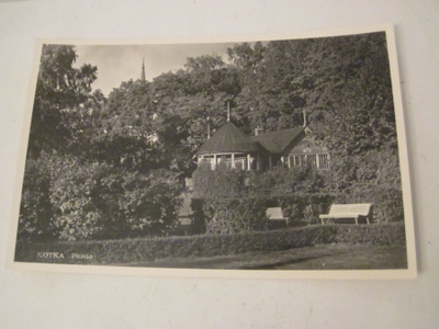 VANHA Postikortti Kotka 1950-l Alkup.Mallikappale