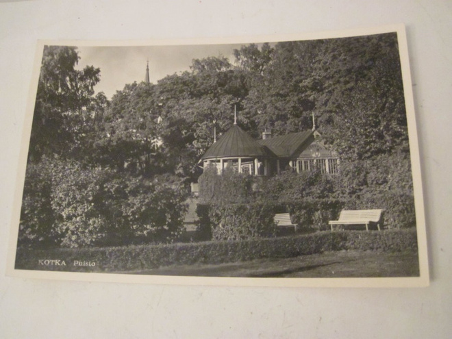 VANHA Postikortti Kotka 1950-l Alkup.Mallikappale
