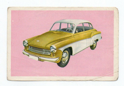 Purkkakuva Hellas Autosarja n:o 46 WARTBURG DE LUXE