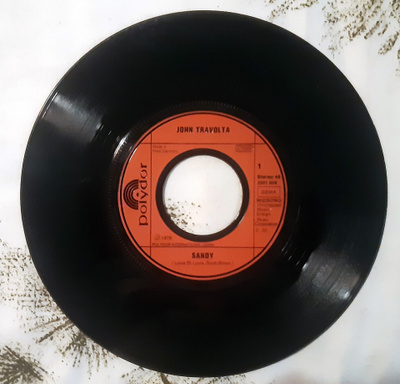John Travolta - Sandy / Can't Let You Go 7"