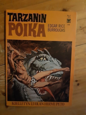 Tarzanin poika 7/1973 LÄHES PRIIMA!!