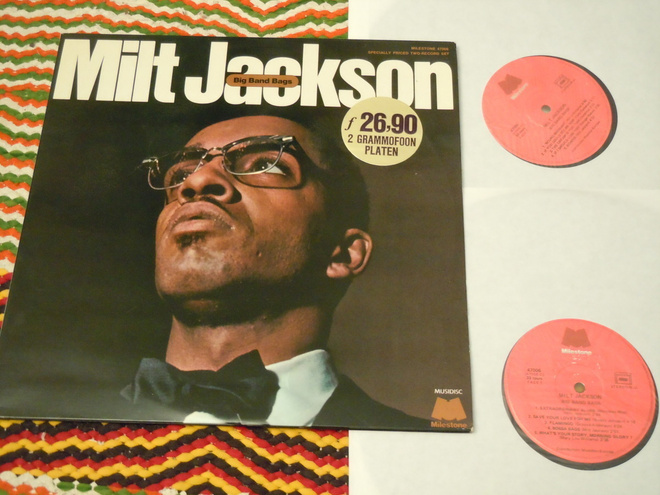 MILT JACKSON - Big Band Bags -2x LP 1976 big band jazz EX+