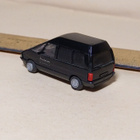 Renault Espace Hautausauto 1988 musta Friedmann 1:87 Busch - pikkukuva 2