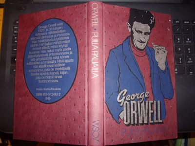 George Orwell : Puilla paljailla ( 1 p. 1985 ) Sis. postik