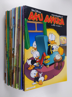 Aku Ankka vuosikerta 2008 (1-38, 40-42)