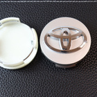 Toyota vannekeskiöt – Kromi-Hopea – 62mm (4kpl s - pikkukuva 2