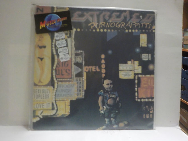 EXTREME - PORNOGRAFFITTI M-/VG+ MISPRINT LP