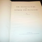 V. J. Rinne : The Manufacture of Veneer and Plywood ( 1952 ) - pikkukuva 2