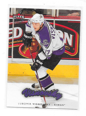 2006-07 Ultra #94 Lubomir Visnovsky Los Angeles Kings