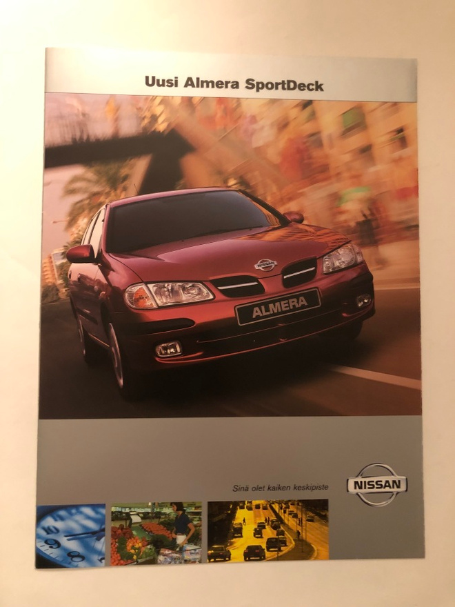 Myyntiesite - Nissan Almera  Sport Deck - 3/2000